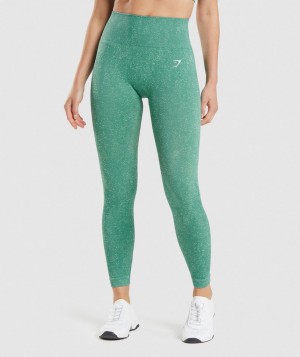 Gymshark Adapt Fleck Seamless Leggings Damen Grün | XAD-071862