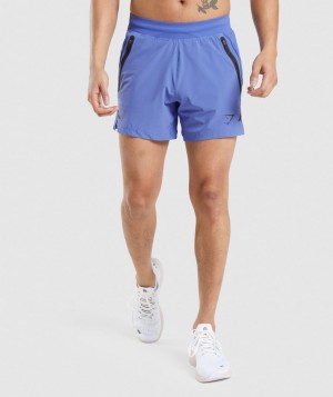 Gymshark Apex 5" Perform Kurze Hose Herren Blau | FTM-012459