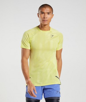 Gymshark Apex T-Shirt Herren Grün Weiß | JVW-307251