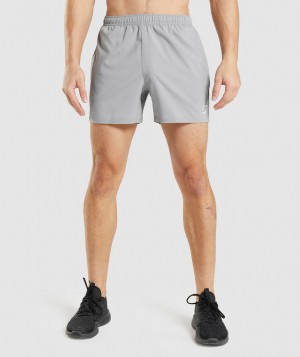 Gymshark Arrival 5" Kurze Hose Herren Grau | VIK-632780
