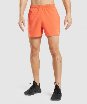Gymshark Arrival 5" Kurze Hose Herren Orange | IQC-632809
