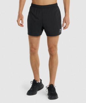 Gymshark Arrival 5" Kurze Hose Herren Schwarz | XKV-980632