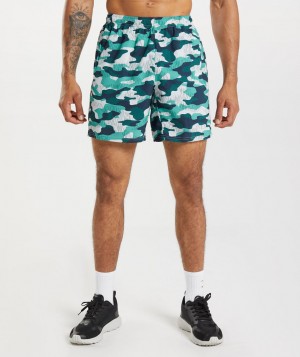 Gymshark Arrival 7" Short Kurze Hose Herren Türkis | JMT-453068