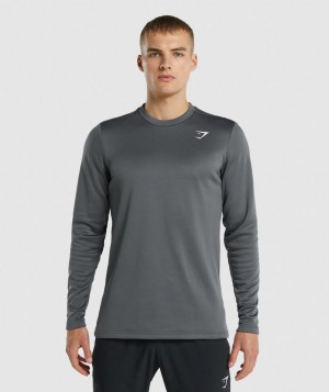 Gymshark Arrival Crew Sweatshirt Pullover Herren Grau | KNC-381950