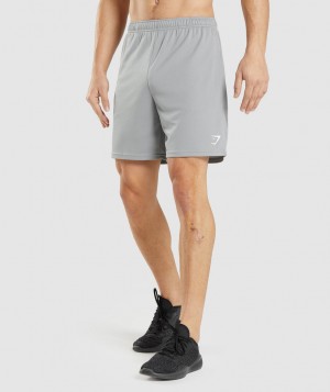 Gymshark Arrival Knitted Kurze Hose Herren Grau | QPW-479280