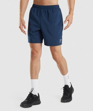 Gymshark Arrival Kurze Hose Herren Navy | TPS-438021