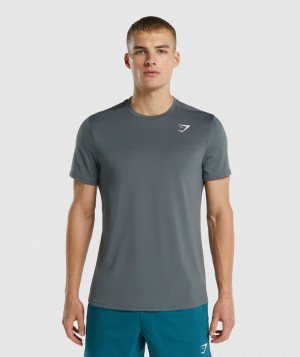 Gymshark Arrival Regular Fit T-Shirt Herren Grau | TKE-014973