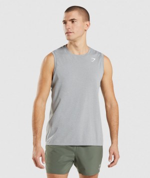 Gymshark Arrival Seamless Muskelshirt Herren Grau | LNS-586210