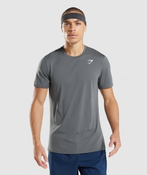 Gymshark Arrival T-Shirt Herren Grau | BTC-945768