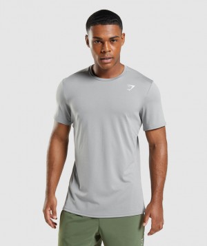Gymshark Arrival T-Shirt Herren Grau | NPI-765918