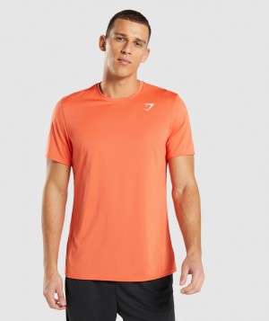 Gymshark Arrival T-Shirt Herren Orange | YIS-718095