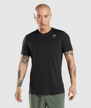 Gymshark Arrival T-Shirt Herren Schwarz | KTH-916853