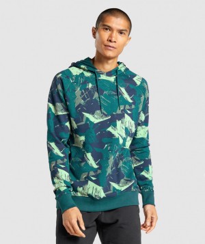 Gymshark Bold Hoodie Herren Grün | WPX-953041