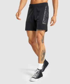 Gymshark Bold Kurze Hose Herren Schwarz | WMO-542819