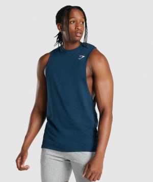Gymshark Critical 2.0 Arm Fallen Herren Navy | BFM-159436