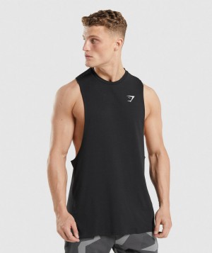 Gymshark Critical 2.0 Arm Fallen Herren Schwarz | BZX-946317