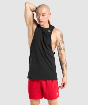 Gymshark Critical Arm Muskelshirt Herren Schwarz | BJZ-259170