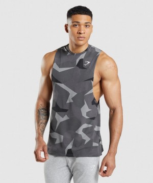 Gymshark Critical Arm Muskelshirt Herren Schwarz | ZON-791042