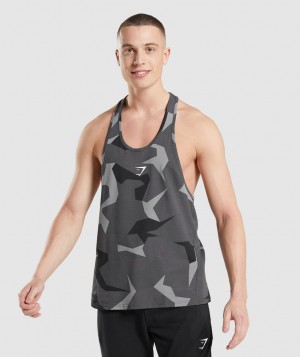 Gymshark Critical Stringer Herren Schwarz | XCH-079268