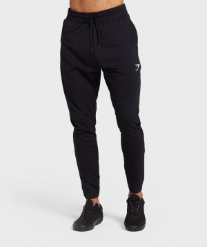 Gymshark Critical Zip Jogginghose Herren Schwarz | OUQ-621930