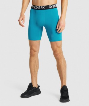 Gymshark Element Grundschicht Herren Blau | RTJ-064358