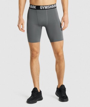 Gymshark Element Grundschicht Herren Grau | KMW-398174