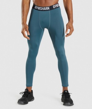 Gymshark Element Grundschicht Herren Türkis | OUG-936218