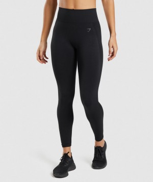 Gymshark Flex High Waisted Leggings Damen Schwarz | MAZ-197056