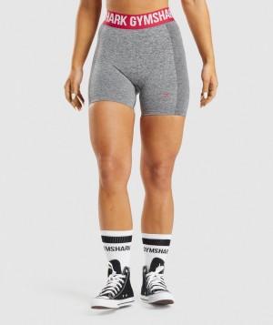 Gymshark Flex Kurze Hose Damen Grau | CDA-763201