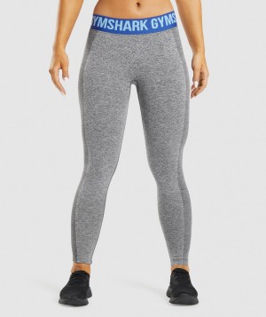 Gymshark Flex Low Rise Leggings Damen Grau | HXL-371946