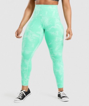 Gymshark GS Power High Rise Leggings Damen Helltürkis | HTZ-918725