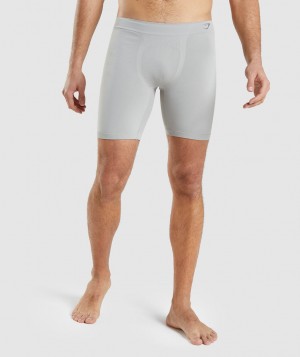 Gymshark Hybrid Boxer Unterwäsche Herren Grau Braun Grau Schwarz Grau | TNJ-975146