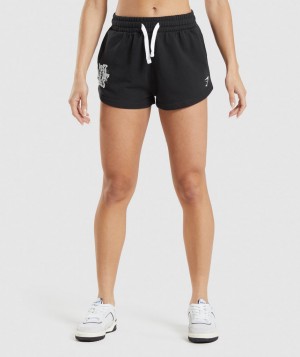 Gymshark Leg Day Kurze Hose Damen Schwarz | BJR-324075