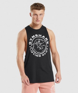Gymshark Legacy Arm Muskelshirt Herren Schwarz | FXH-087193
