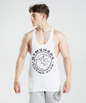 Gymshark Legacy Stringer Herren Weiß | MCF-895431