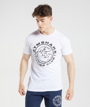 Gymshark Legacy T-Shirt Herren Weiß | JEV-342918