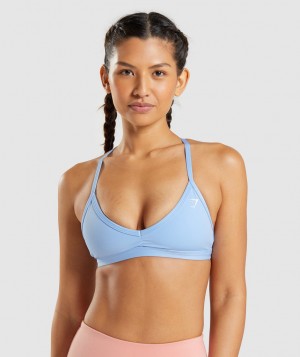 Gymshark Minimal Sport BH Damen Blau | HLC-389064