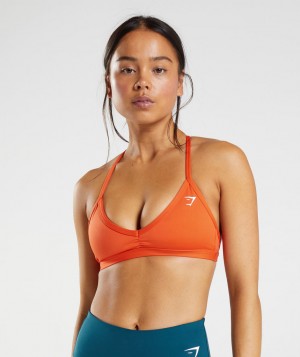 Gymshark Minimal Sport BH Damen Rot | MZX-247053