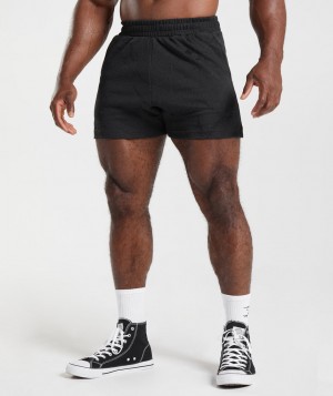 Gymshark Power 5" Short Kurze Hose Herren Schwarz | ZLR-205914