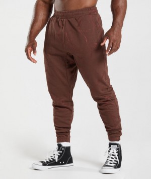Gymshark Power Jogginghose Herren Rosa Braun | ROA-583967