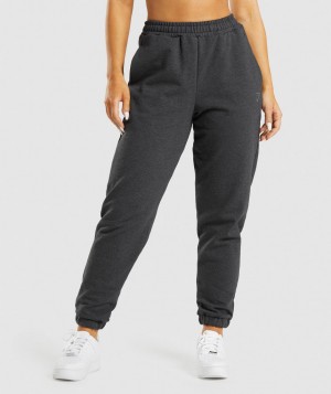 Gymshark Rest Day Sweats Jogginghose Damen Schwarz | EBD-923107
