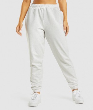 Gymshark Rest Day Sweats Jogginghose Damen Weiß | JTC-345198