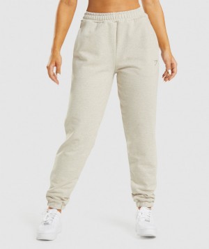 Gymshark Rest Day Sweats Jogginghose Damen Beige | SIQ-721308