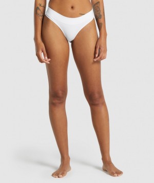 Gymshark Seamless Thong Unterwäsche Damen Weiß | HDG-843792