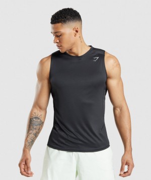 Gymshark Speed Evolve Muskelshirt Herren Schwarz | JBH-832751