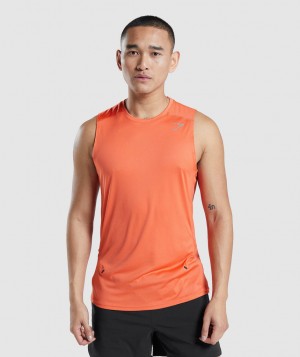 Gymshark Speed Evolve Muskelshirt Herren Orange | DVS-692054