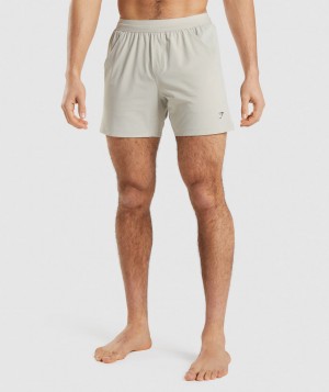 Gymshark Studio Kurze Hose Herren Grau | PSO-094851