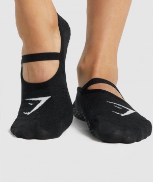 Gymshark Studio Socken Herren Schwarz | MPD-732496