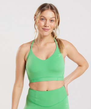 Gymshark Studio Sport BH Damen Grün | PNQ-791604