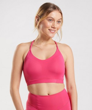Gymshark Studio Sport BH Damen Rosa | VAC-473862